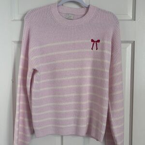Target Pink Sweater w/ Bow